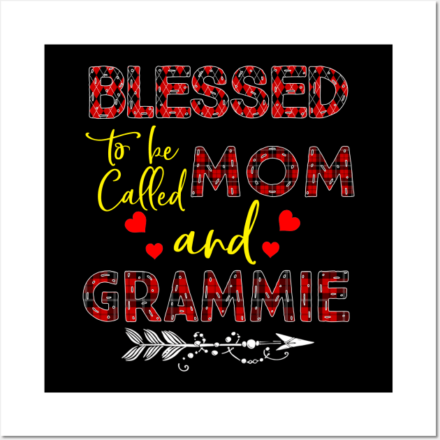 Blessed To be called Mom and grammie Wall Art by Barnard